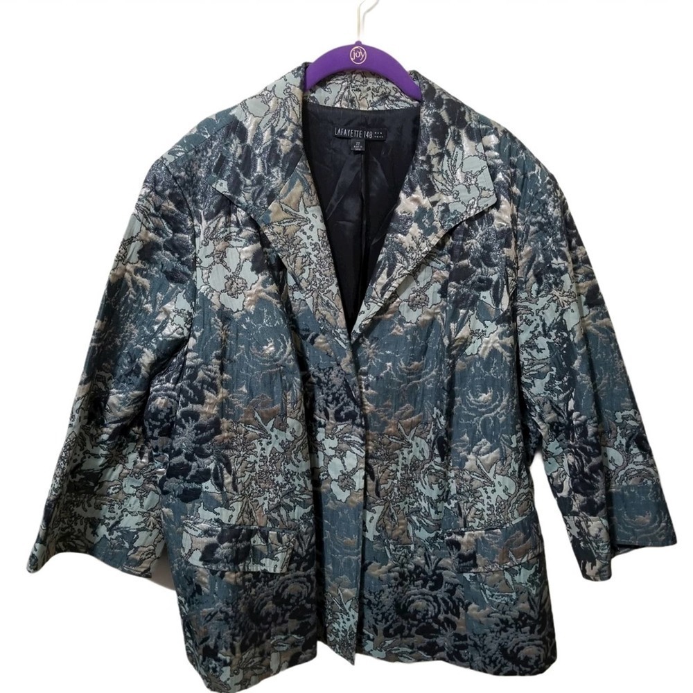 Lafayette 148 Brocade Jacket 22W